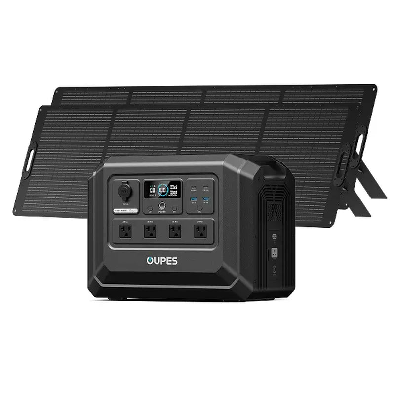 Unleash Your Adventures with the OUPES Mega 1 Lite: 1800W Portable Power Station with Lifepo4 Battery and 1 Hour Fast Charging for Ultimate Home Backup and Camping Power!