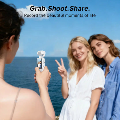 Capture Every Moment with the W&O 2.5K Ultra HD Video Recorder - Your Ultimate Handheld Stabilizer for Vlogging and Travel!