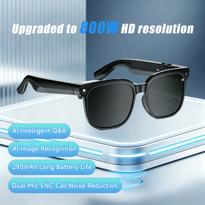 Revolutionize Your Experience with JEYUIN Smart Camera Glasses - Capture Moments Hands-Free with Bluetooth Audio and Photochromic Lenses!