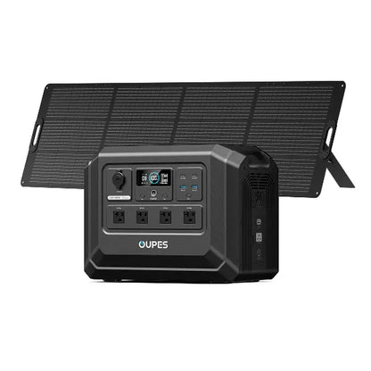 Unleash Your Adventures with the OUPES Mega 1 Lite: 1800W Portable Power Station with Lifepo4 Battery and 1 Hour Fast Charging for Ultimate Home Backup and Camping Power!