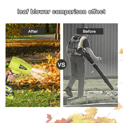 【Summervibes】Seese Cordless Leaf Blower Violent Turbofan,Brushlesspure Copper Motor Jet Fan with Battery,Cordlessturbo Super Power Air Duster, Car Drying after Wash, Snowremoval